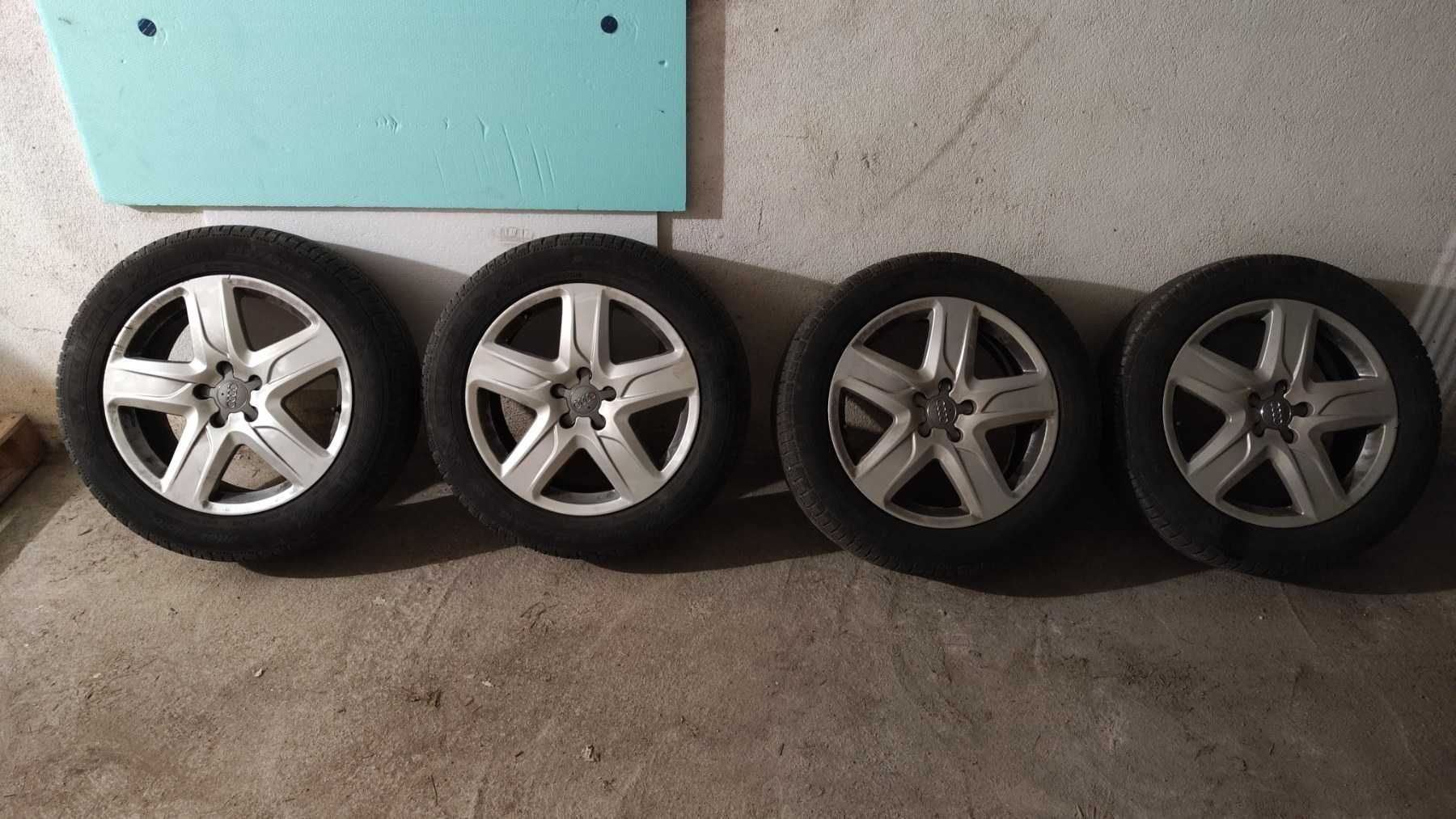 Оригинални джанти AUDI Allroad 7,0Jx18 5x112 с гуми MICHELIN