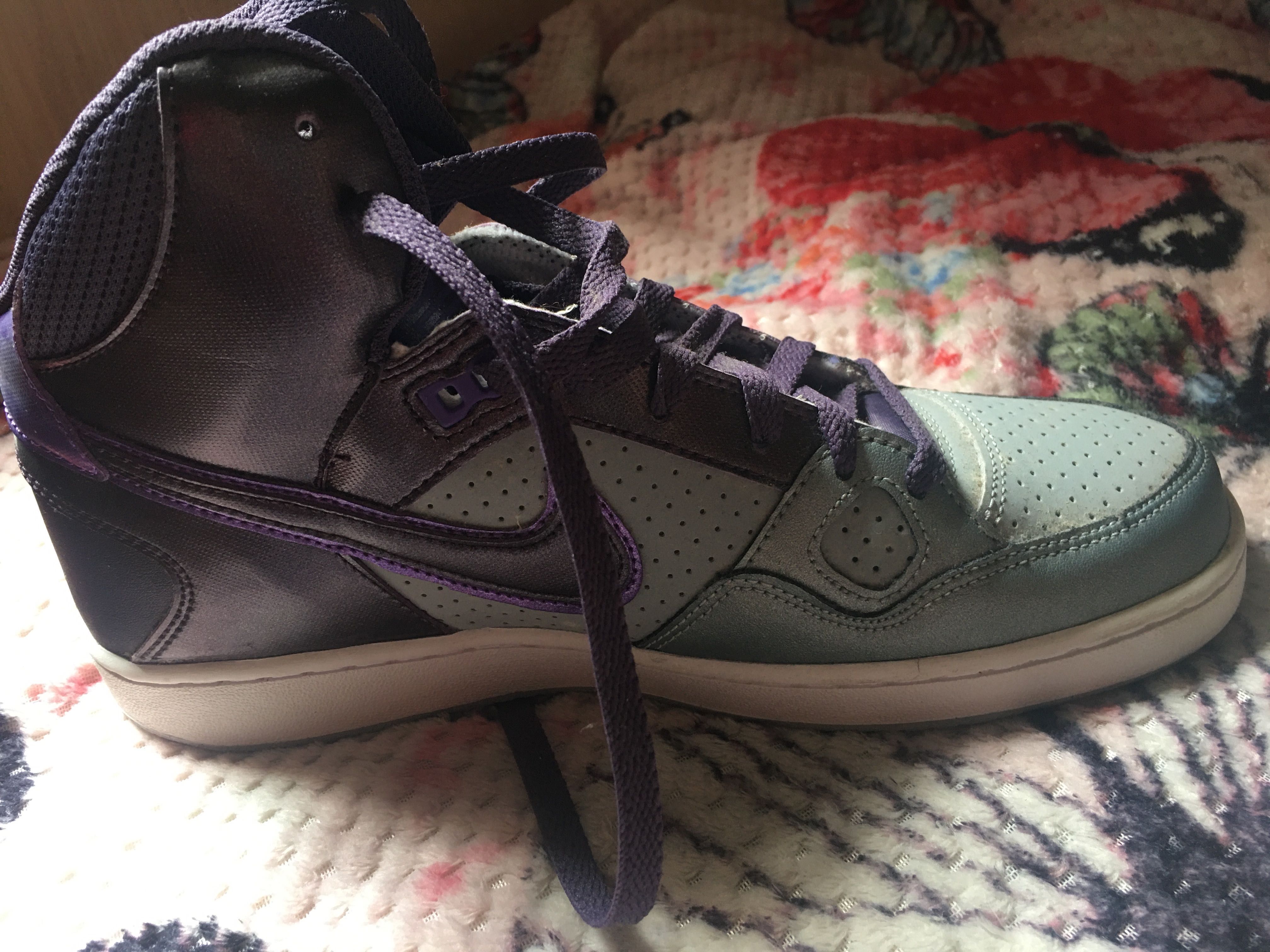 Лилави оригинални кецове Найк/Nike