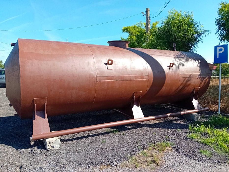 Bazin metalic orizontal 22 tone! (Cisternă industrială / agricolă)