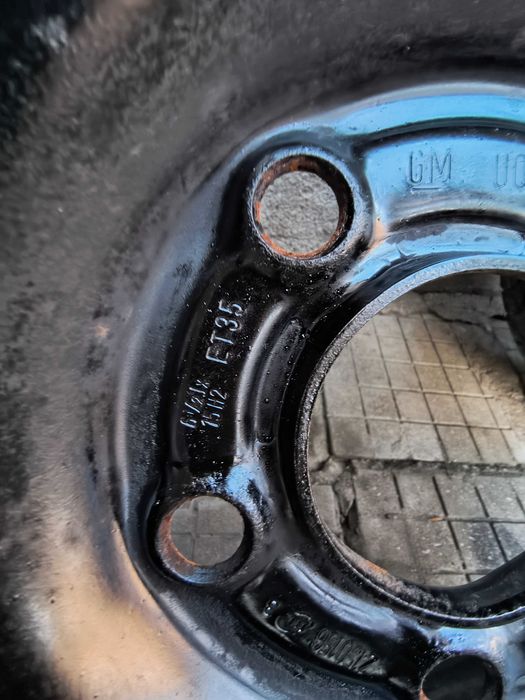 Железни джанти 15ки 5х110 GM