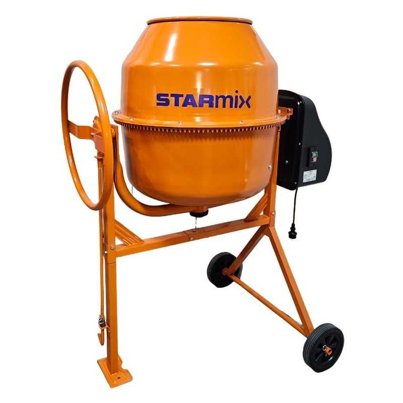 Betoniera Starmix 220lit motor 900W coroana si pinion de fonta