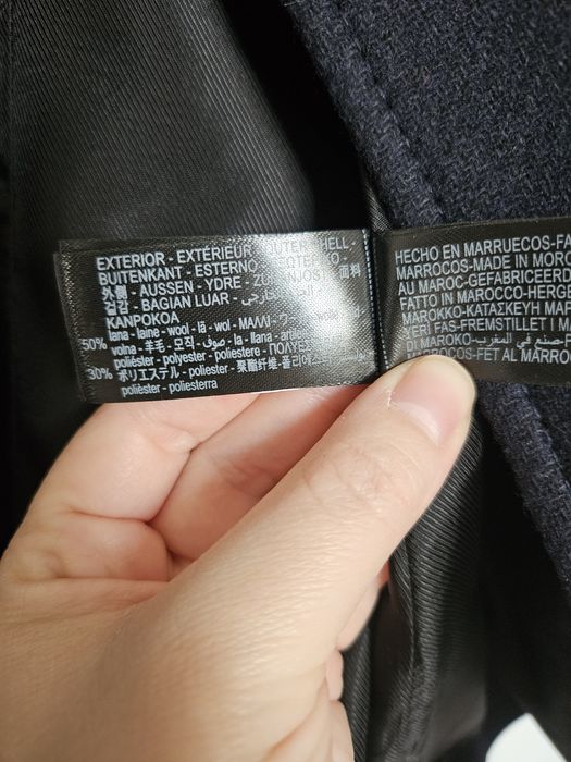 Palton zara nou cu eticheta