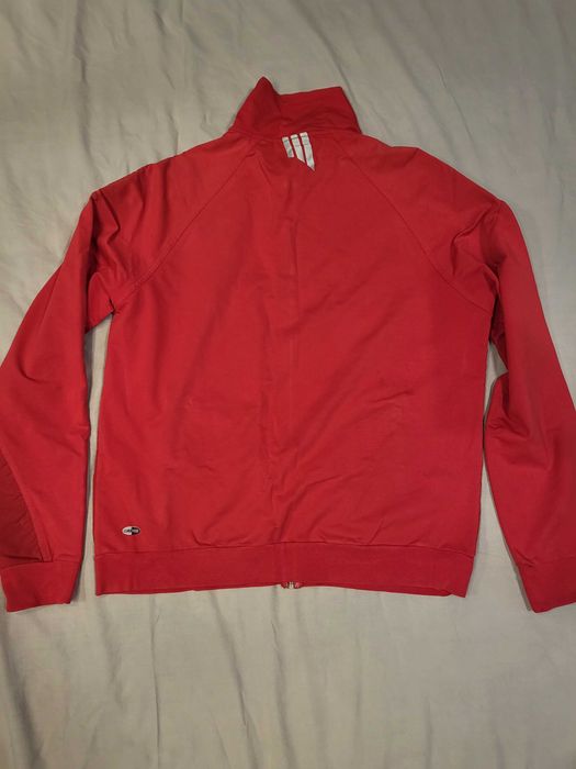 Bluza Adidas climacool, XL, culoare rosu Ferarri, impecabila