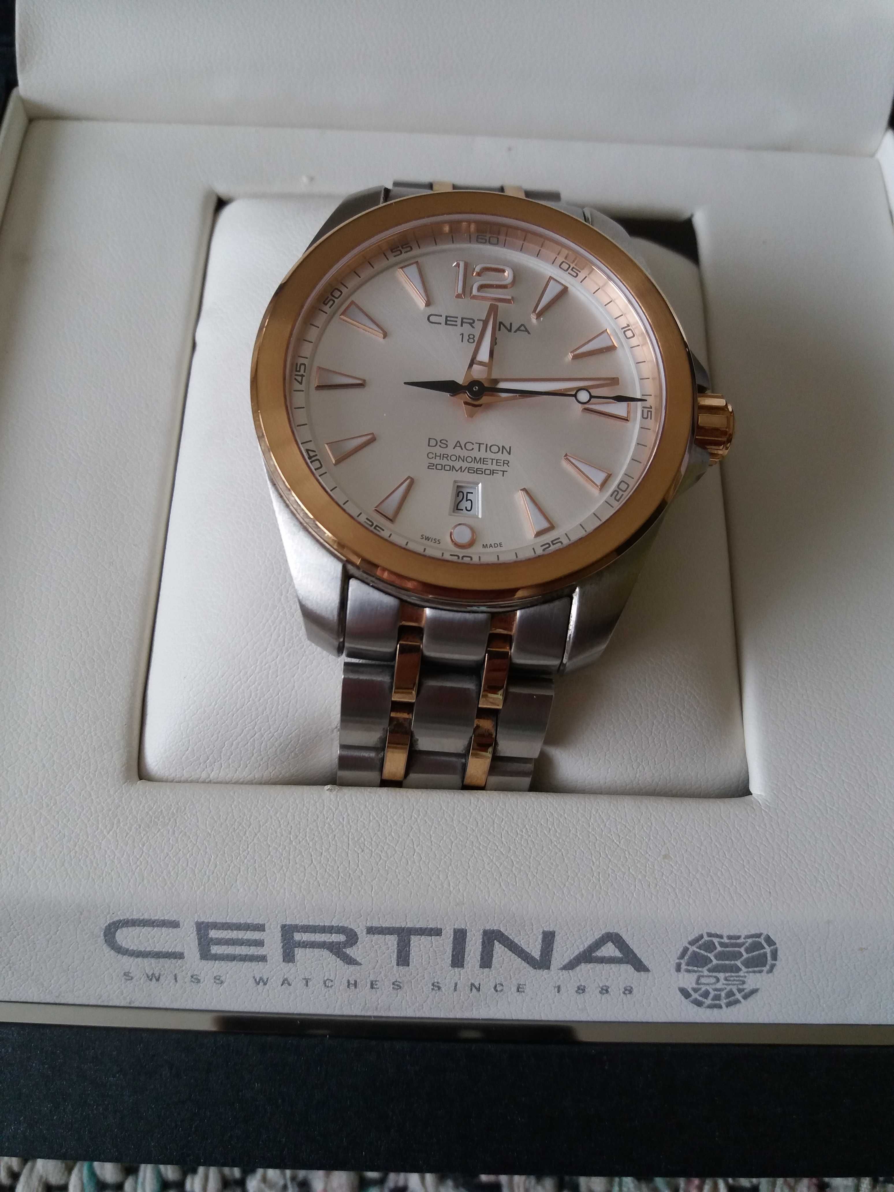 Мъжки часовник CERTINA оригинален швейцарски
