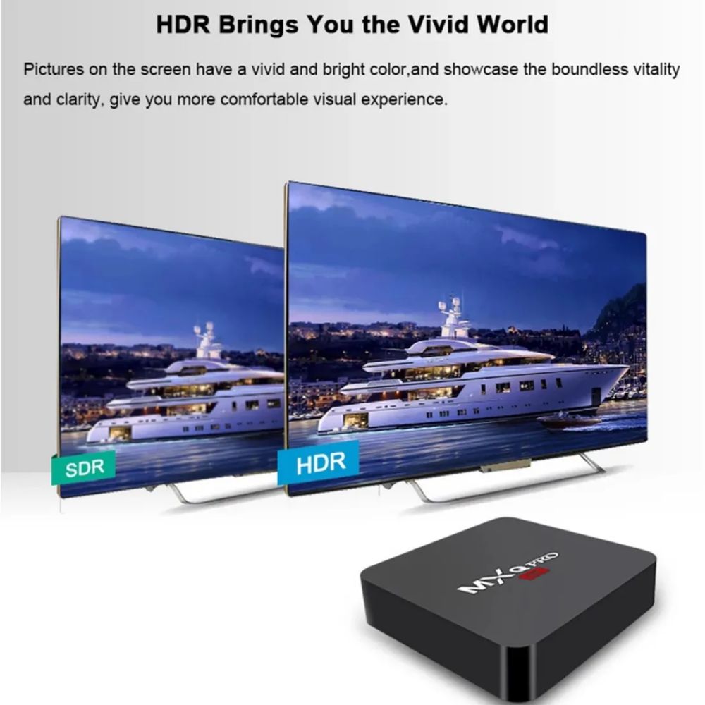 4GB/64GB MXQ PRO ,TV BOX Android TV Смарт тв бокс
