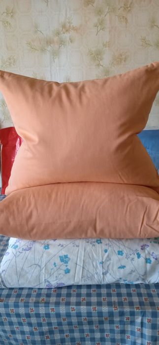 Пододеяльники ХБ,наперники, подушки перовые