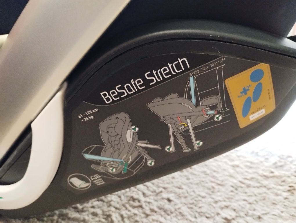 Столче за кола Besafe stretch до 36 кг и 125 см