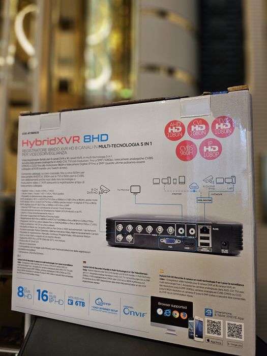 înregistrator video VCR HD hibrid