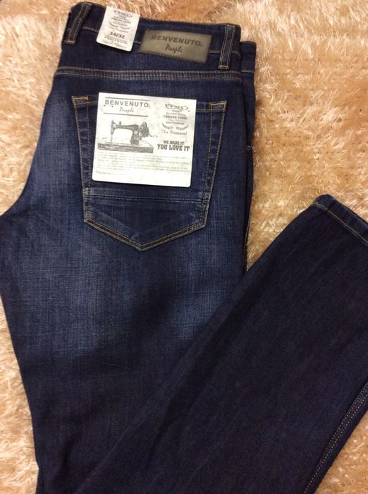 Benvenuto slim fit jeans barbati 34/32
