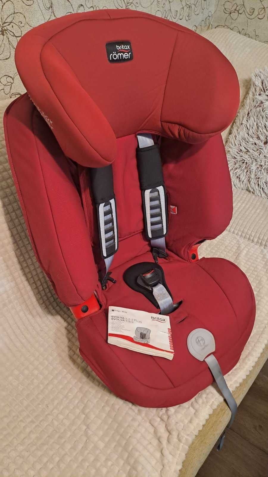 Столче за кола Britax Romer (9-36 кг) EVOLVA 1-2-3 Plus Flame Red