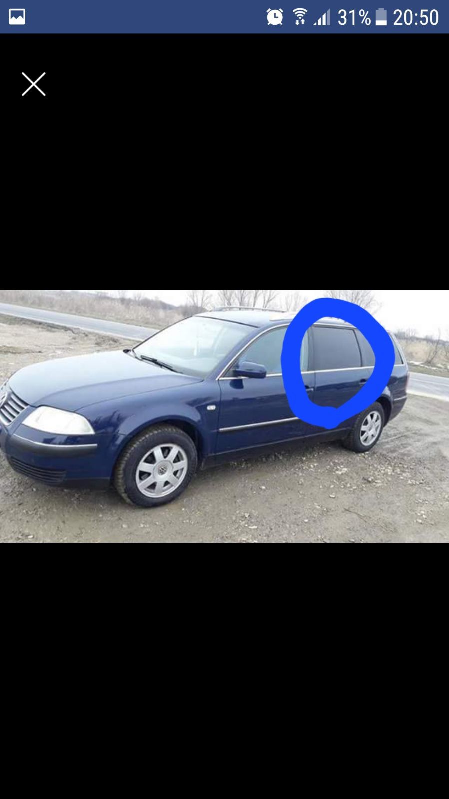 Geam lateral  vw 1997  - 2005