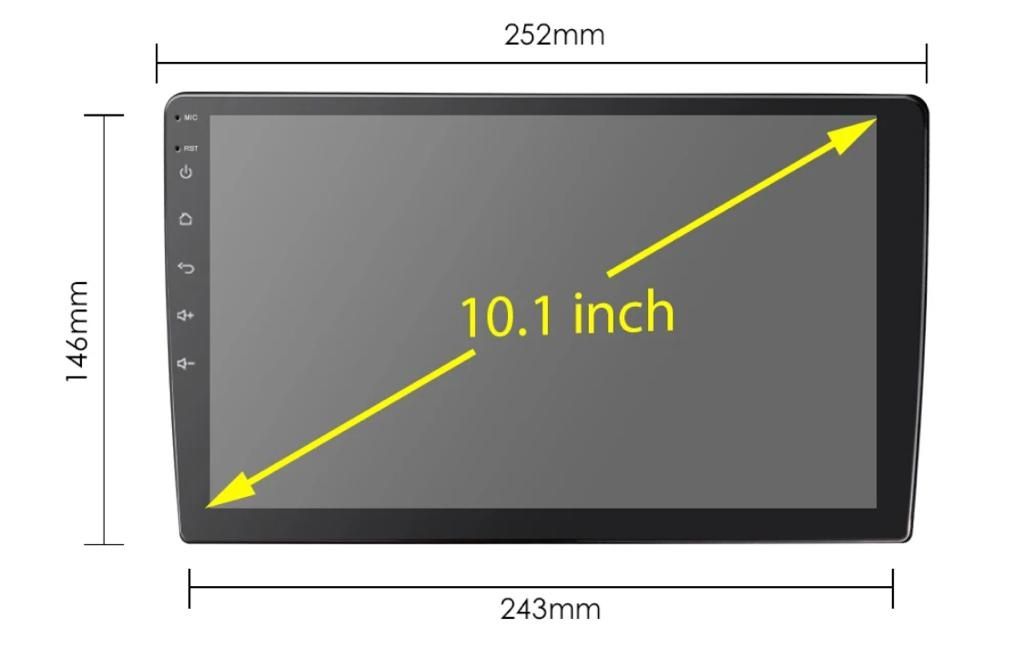 Navigatie 9" si 10" GPS Android 2DIN Wifi Bluetooth USB