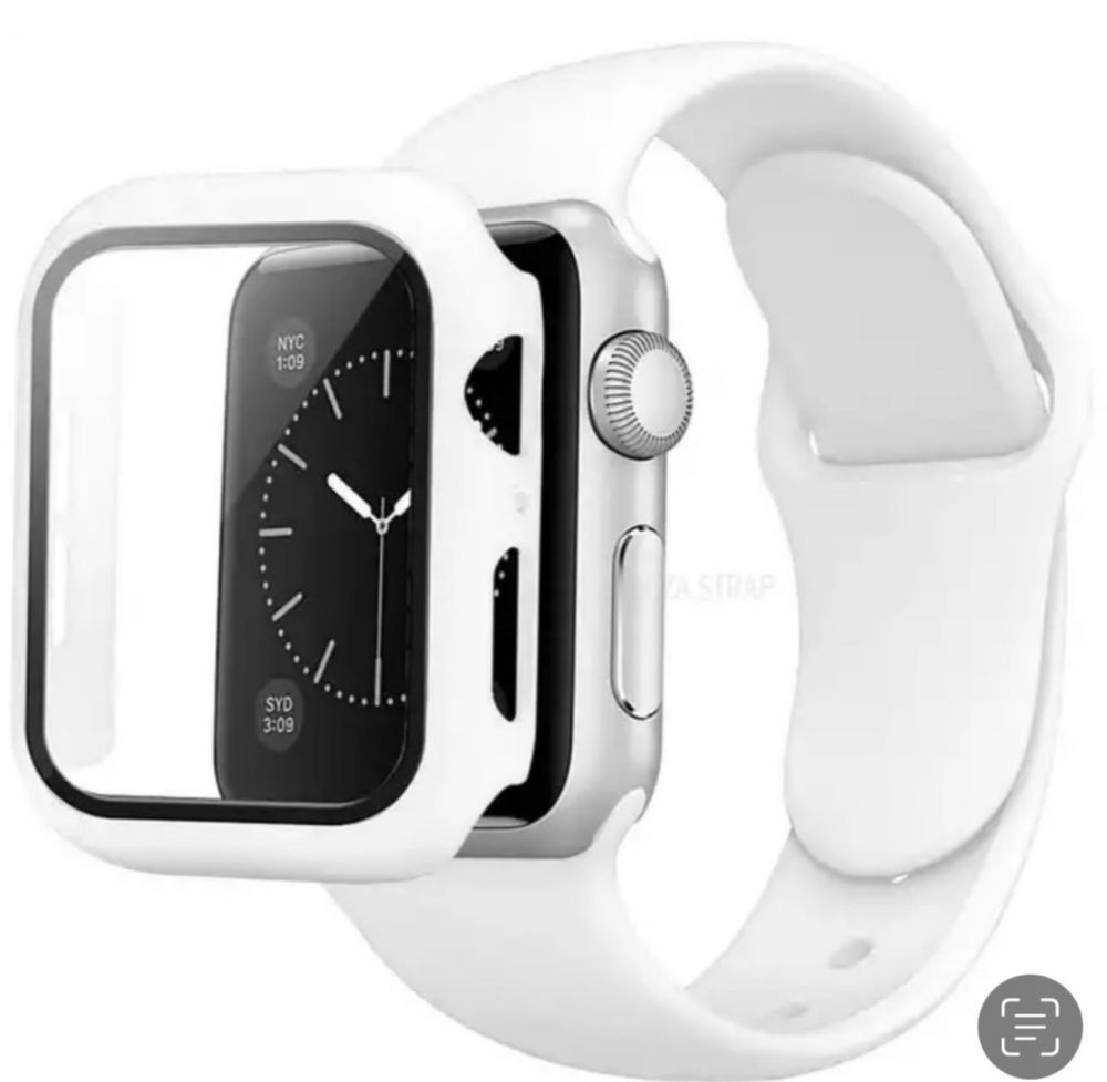 Curea Bratara cu Husa Direct, Compatibila Ceas Apple Watch Seria 1 - 9