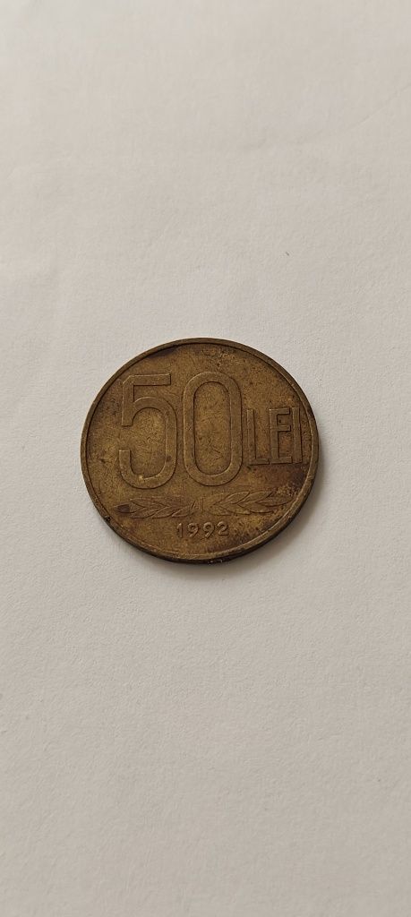 Vând monedă 50lei