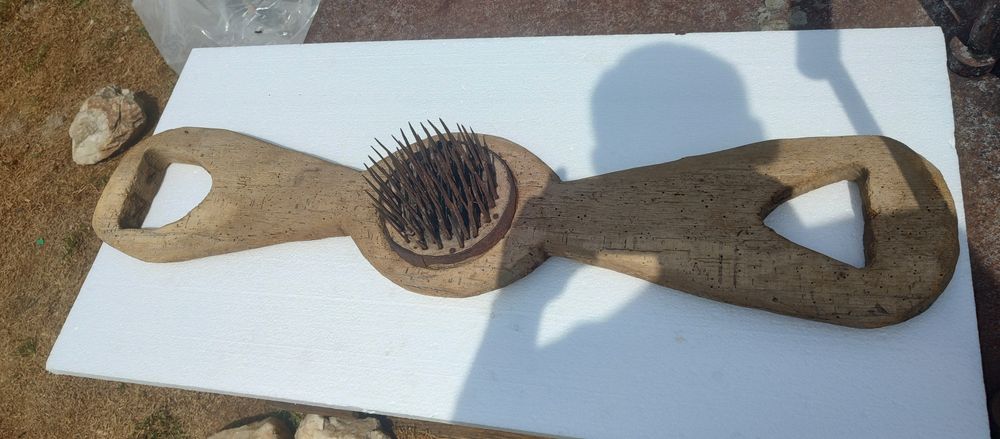 Pieptene vechi de lână/daracit