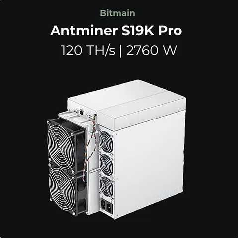 S19 K PRO 110 TH, 2500 watt antminer bitmain  asic 2200 USDT