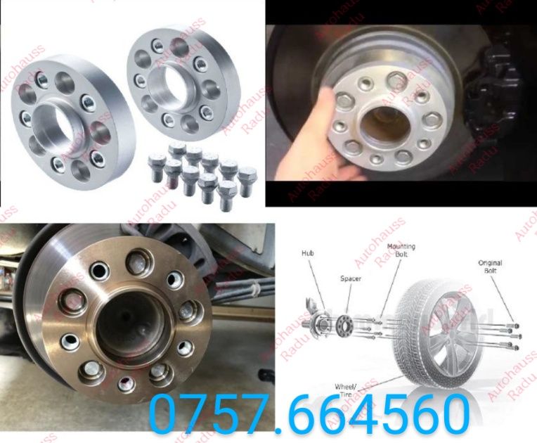 Flanșe Distantiere BMW cu prezoane Calitate Premium și Garanție 2 ani