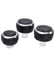 Set de 3 Butoane de climatizare AC din aluminiu Volkswagen VW Passat B
