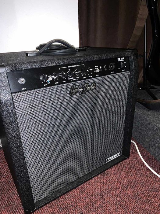 Chitara bass Ibanez + boxa Harley Benton