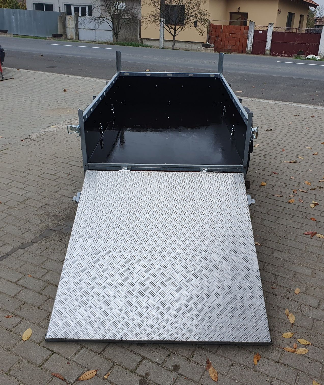 Remorca Rotaru Trailers M2 cu Rampă încarcare 2m/1,15m 750kg