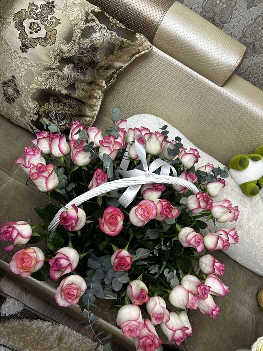 цветы свежий вчера подарили