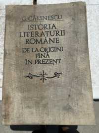 Vand carte Istoria literaturii Romane