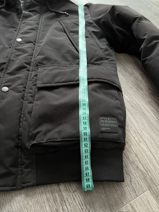 Мъжко зимно яке Jack&Jones, Размер М, Черно