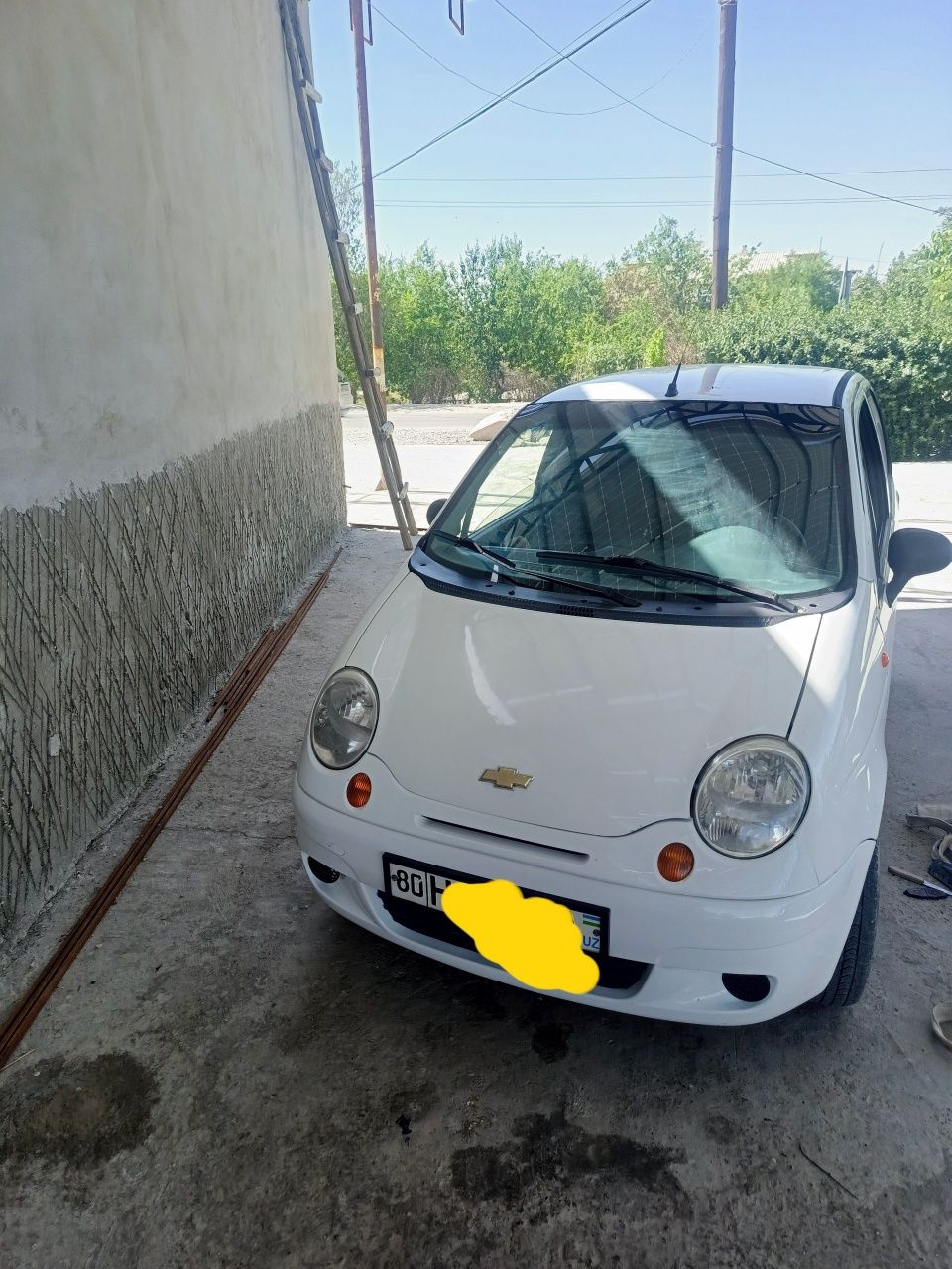 Matiz 2010 yil metan gaz  oq rang