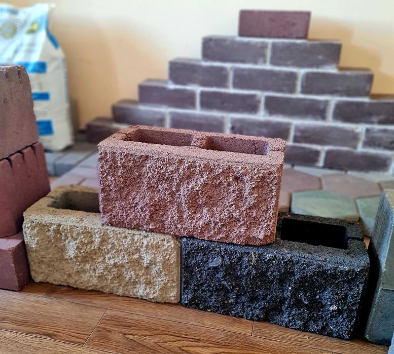 Сплитерные блоки рваные камень