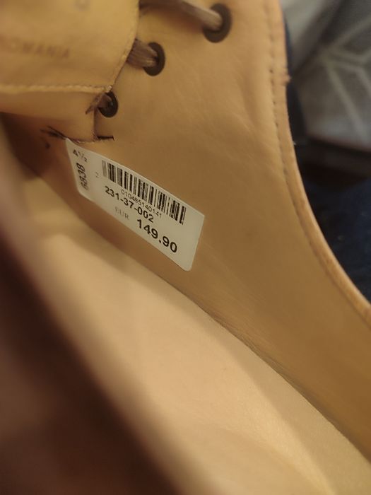 Чисто нови Обувки с връзки LLOYD изцяло естествена кожа