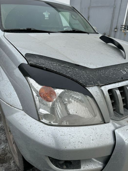 Реснички на фары Toyota Prado 120/gx470