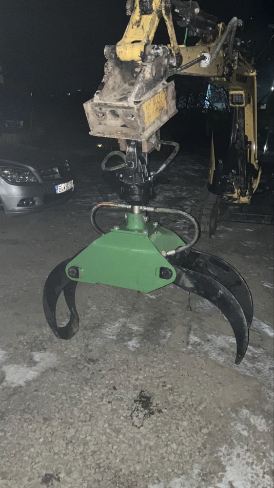 Vand graifer miniexcavator