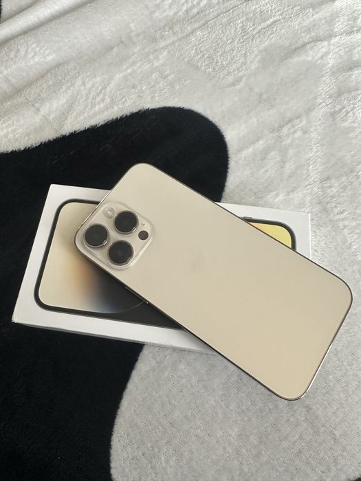 Iphone 14 pro max 128gb culoare gold