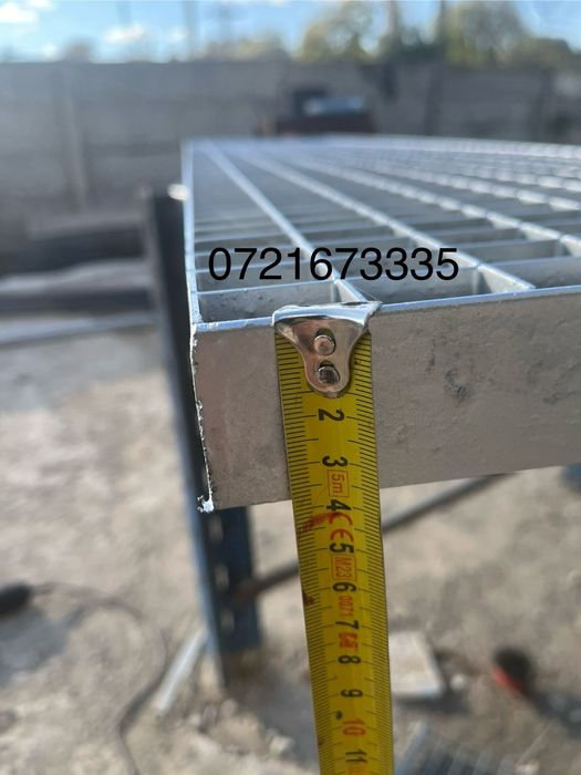 Trepte zincate platforme zincate