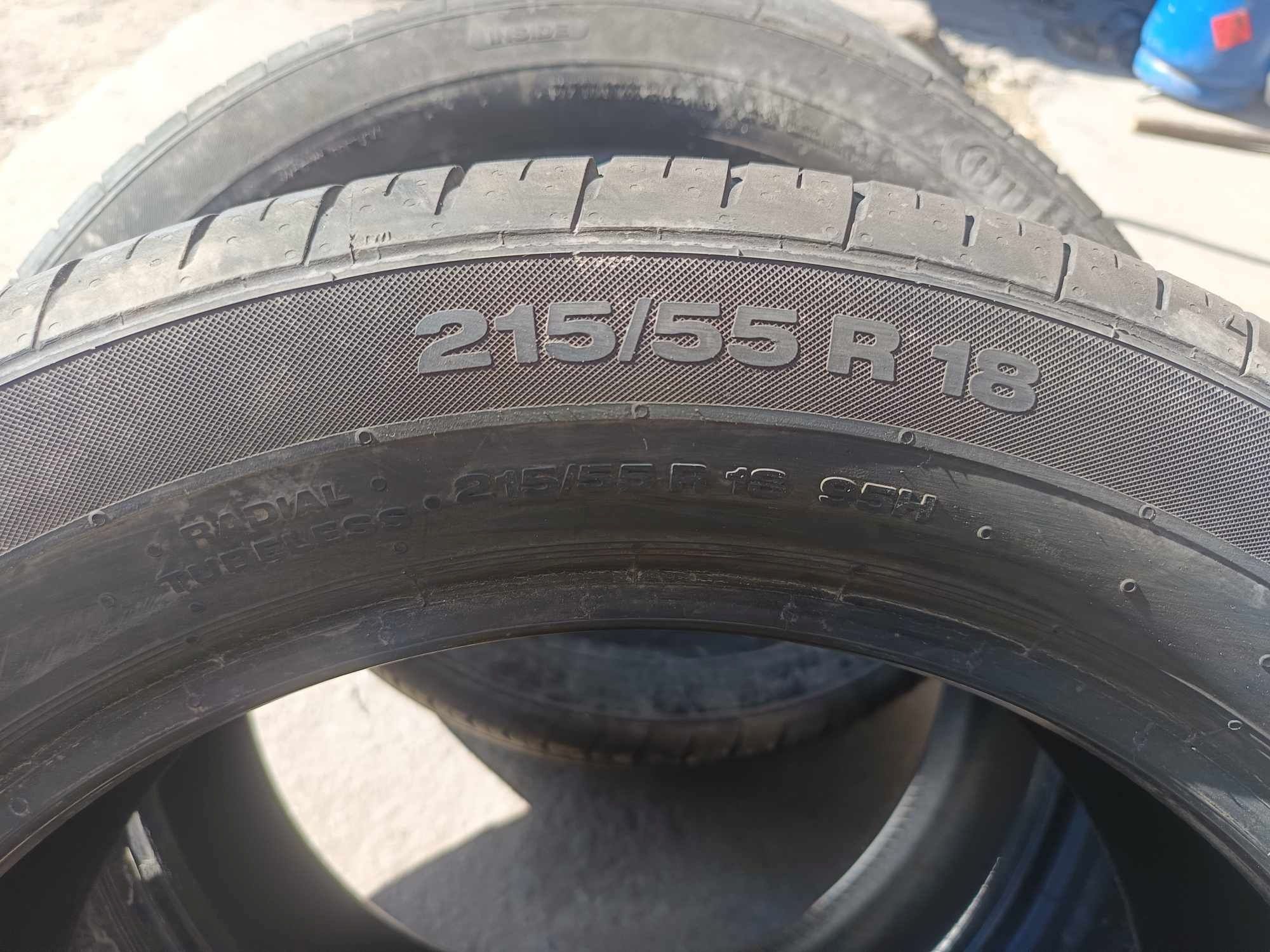 215/55/18 4броя Continental
