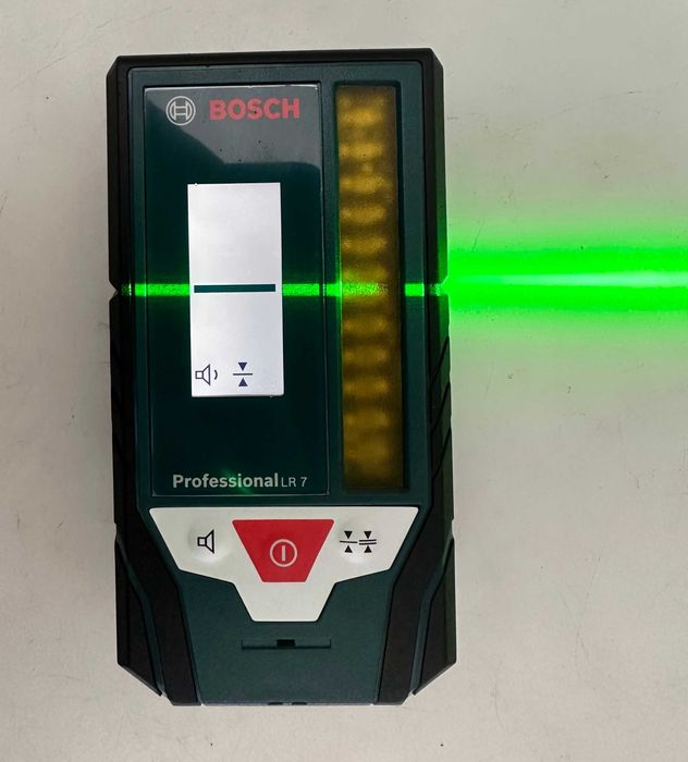 BOSCH GLL 18V-120-33 CG - Линеен лазерен нивелир с приемник като нов!