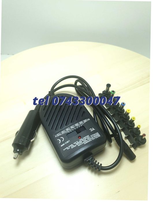 Incarcator Universal De Masina Auto Dc Adaptor Alimentare Notebook La