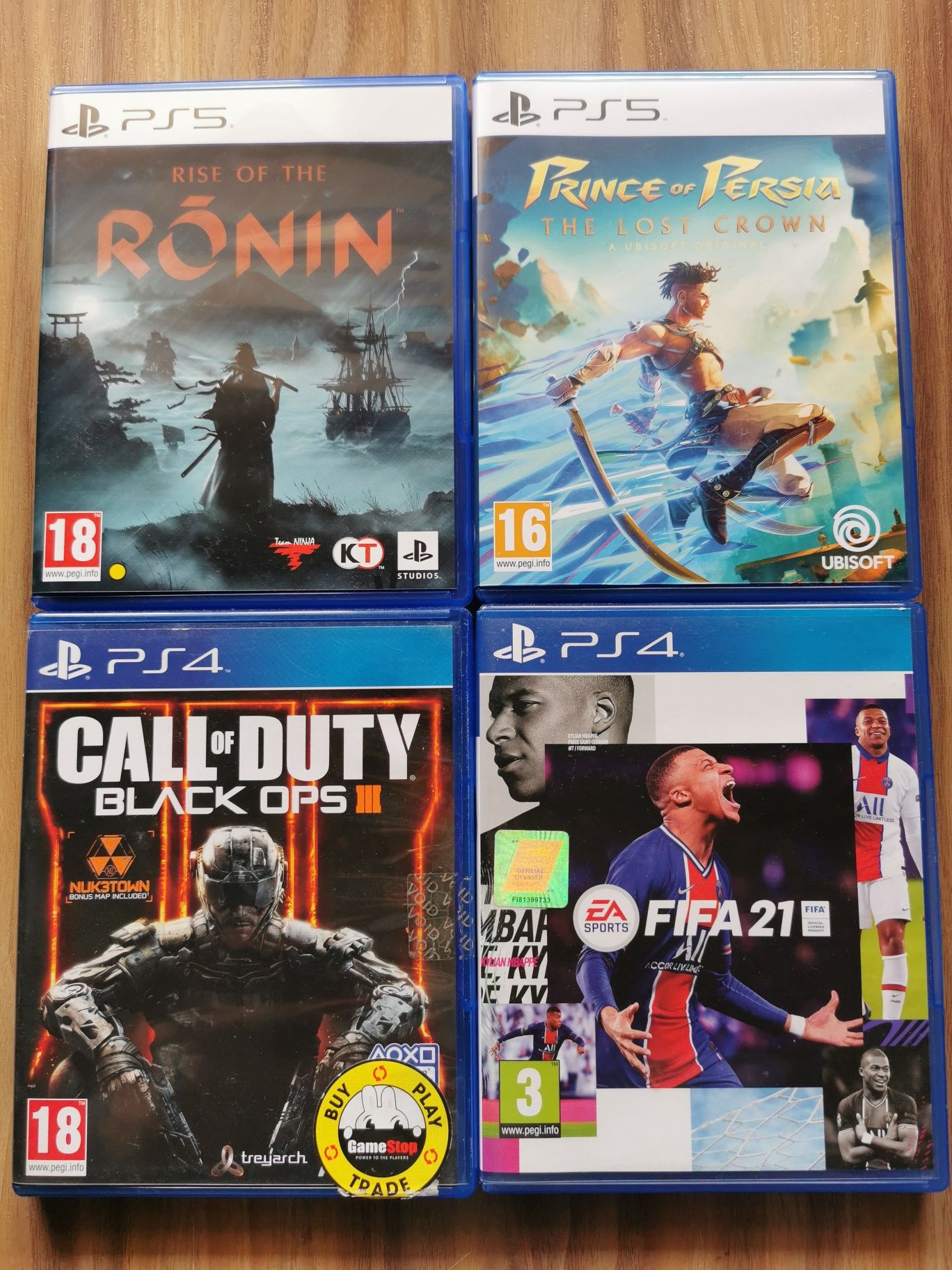 Rise Of The Ronin, Prince Of Persia - The Lost Crown, Call Of Duty-Bla