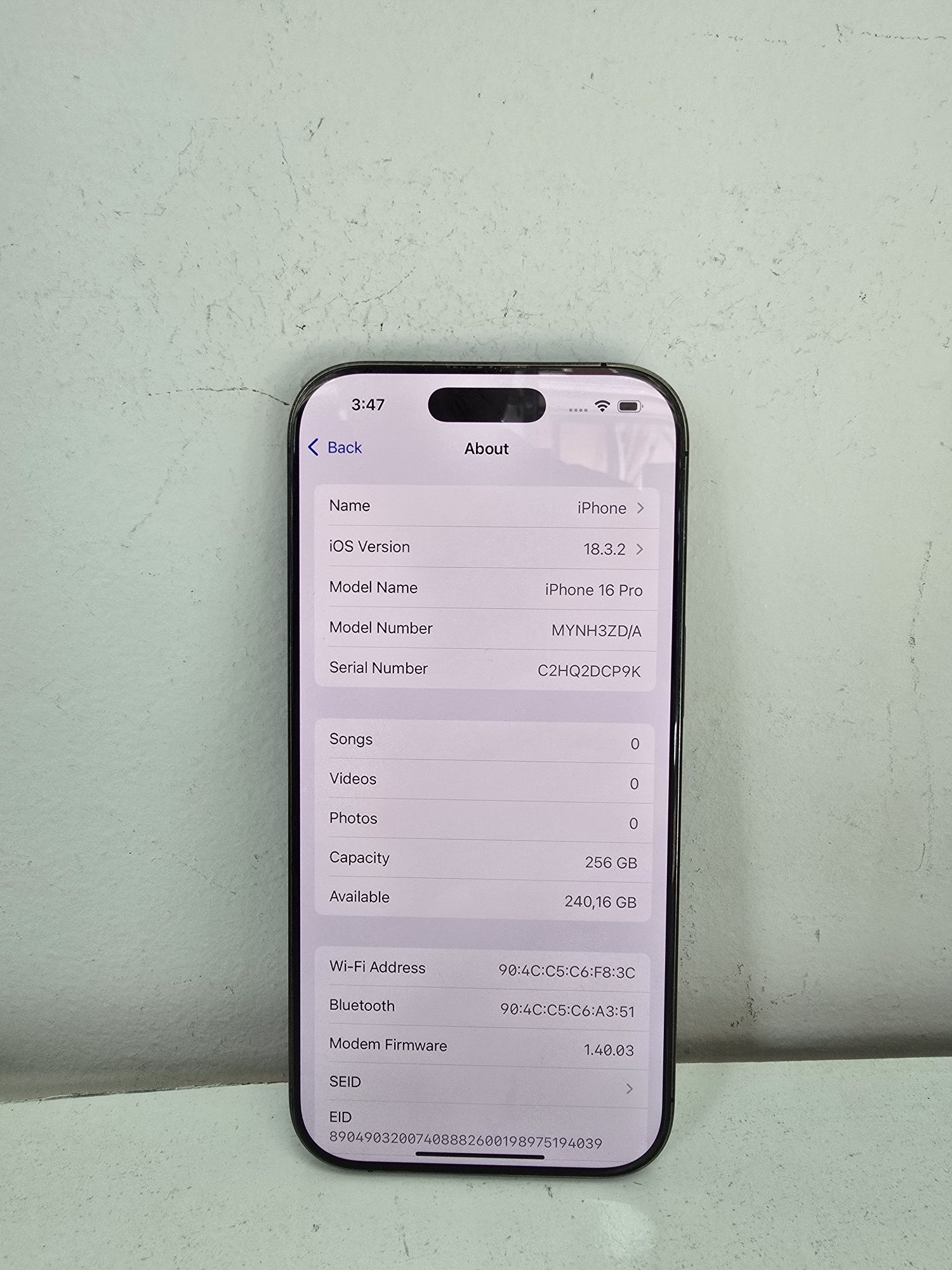 Apple Iphone 16 Pro 256GB