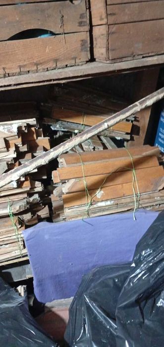 Продавам дъбов паркет за горене или разпалки