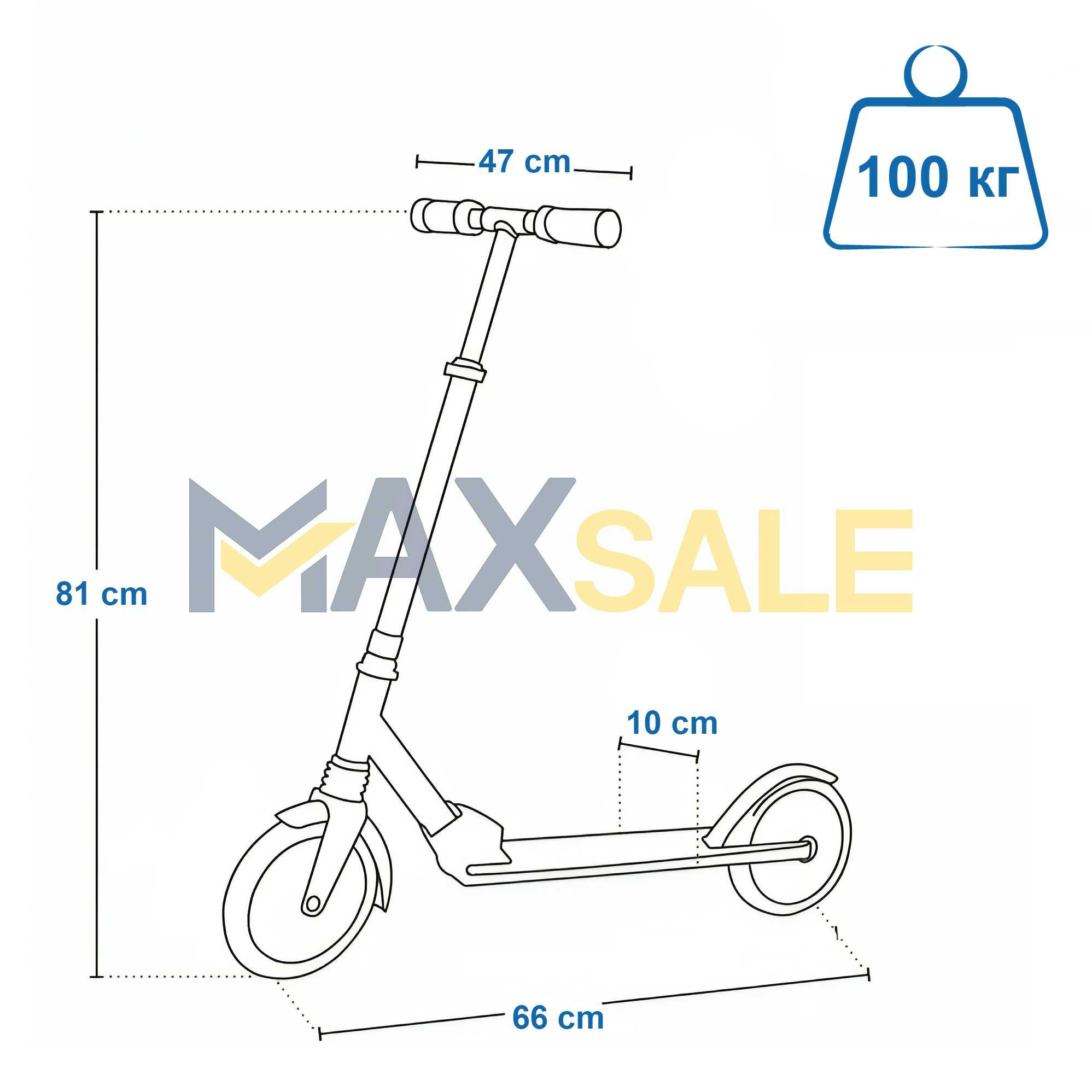 Детска тротинетка скутер scooter трикове алуминиева черна зелена про
