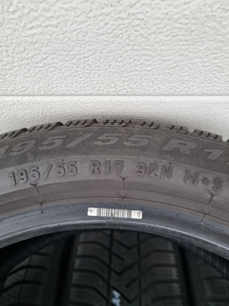 Зимни гуми 4 броя PIIRELLI SnowControl 3 195 55 R17 дот 1621