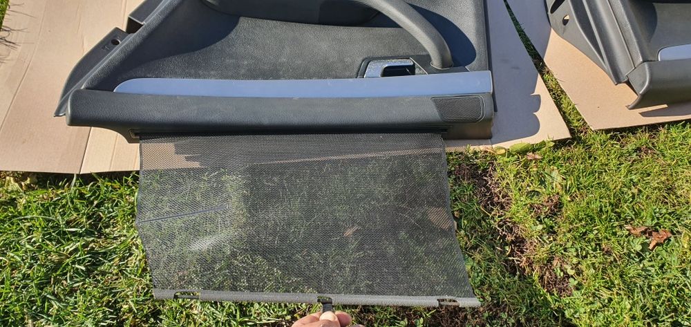 Fete usi piele cu perdelute audi a4 b7 audi a4 b6 2001 - 2008