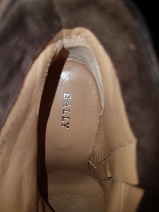 Bally дамски боти велур