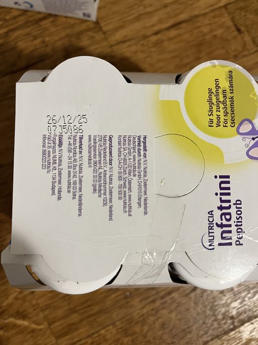 Infatrini Peptisorb - 8 sticluțe de 200g