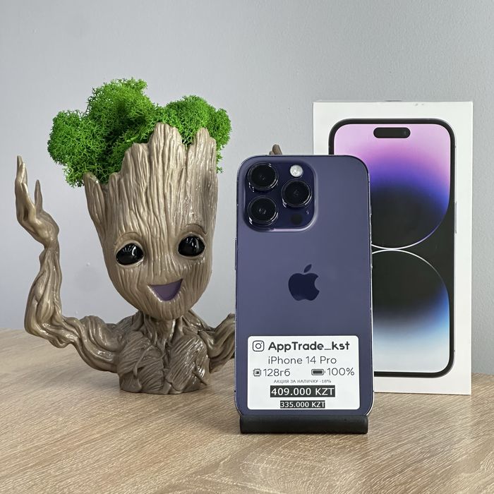 iPhone 14 Pro 128 гб Айфон 14 Pro 128 gb 100% | РАССРОЧКА