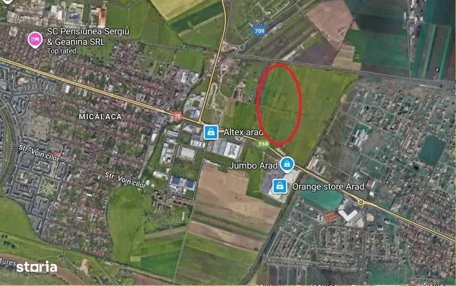 Teren Agricol vis-a-vis de Real/Jumbo 9000mp