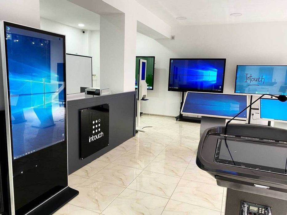 Vertikal sensor infokiosk int43"