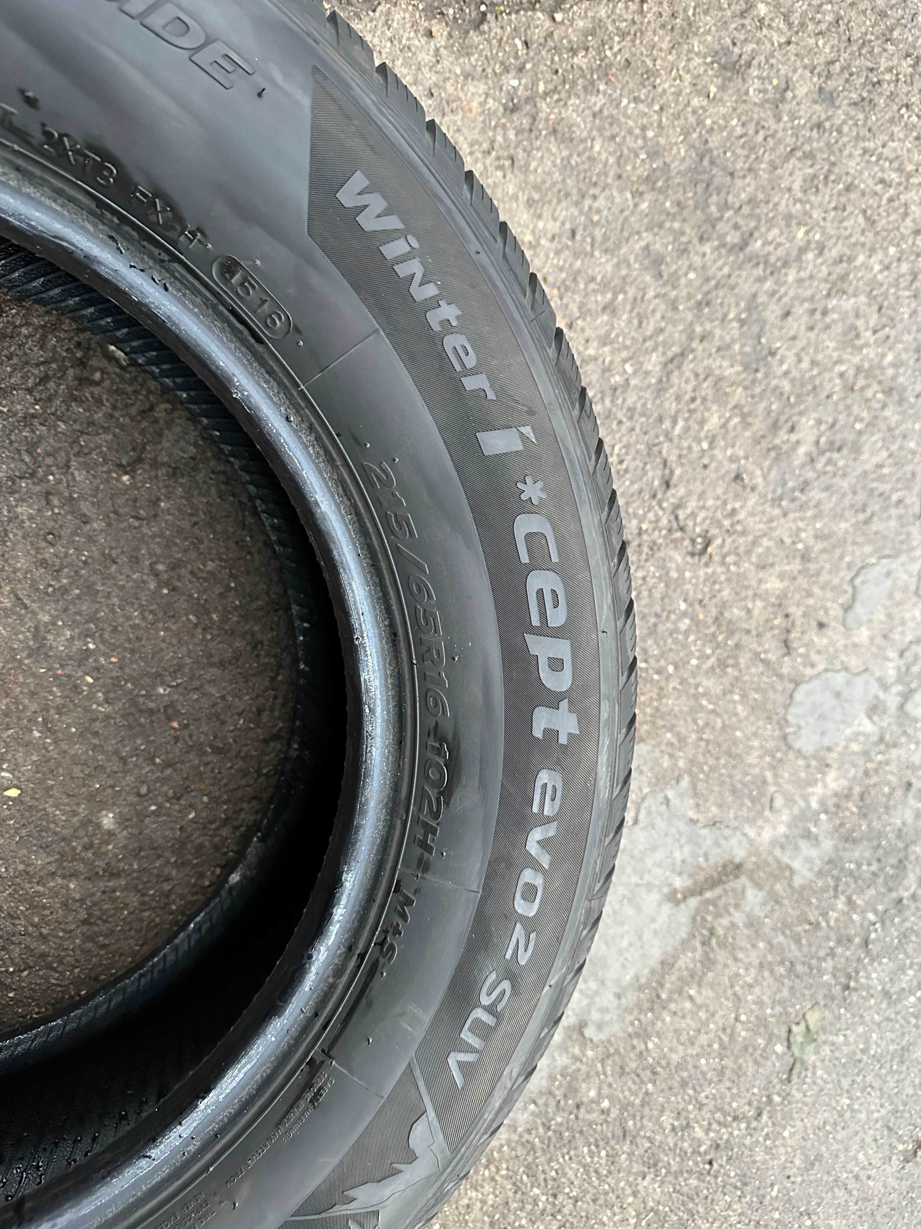 4бр. зимни гуми 215/65/16 Hankook Icept Evo 2 SUV