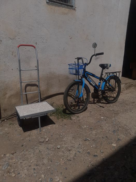 Велосипед "Барс" средний. Тачка 100х40х30 см.